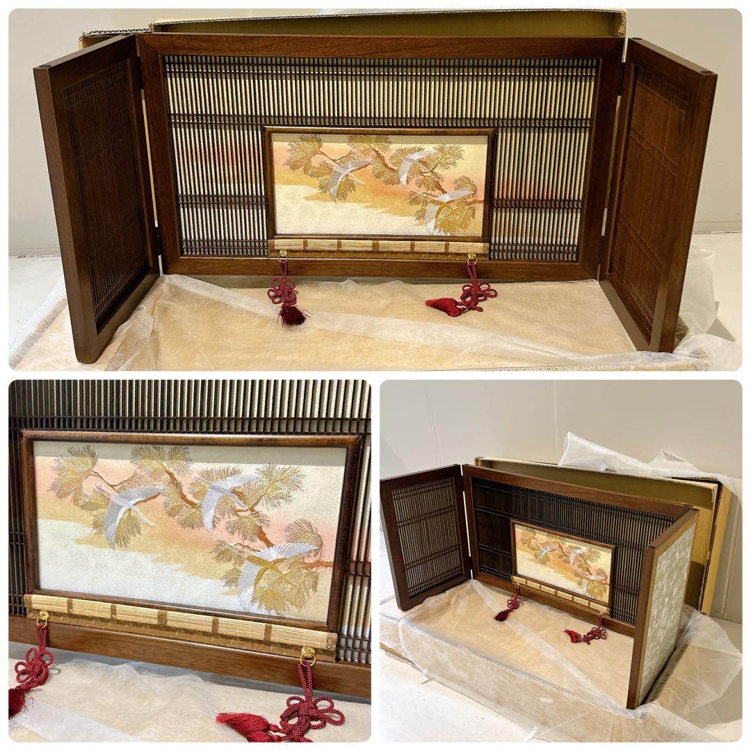 【吉徳大光】ひな人形 親王飾り(お内裏様、お雛様) 未使用に近い