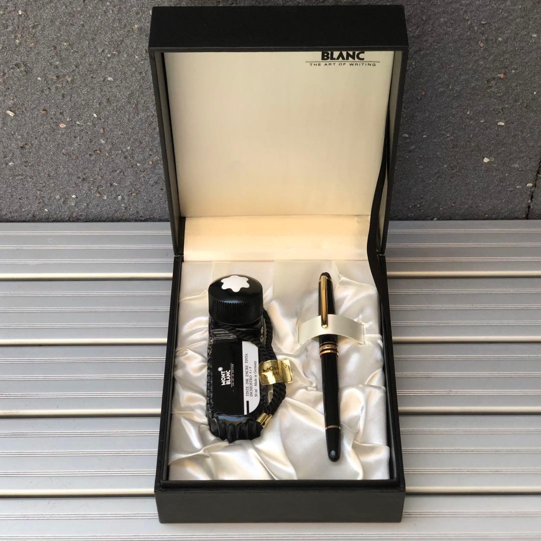 『良品』MONTBLANC モンブラン マイスター シュテュック 万年筆14K