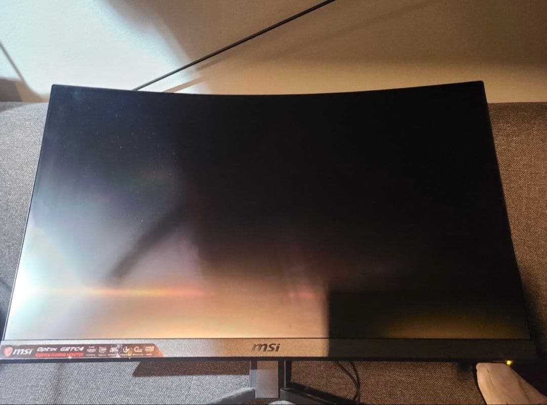 MSI G27C4　曲面ディスプレイ　ゲーミングモニター 1920x1080