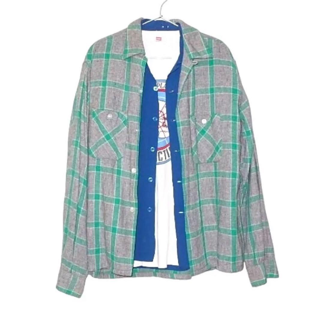 ▪️50s KING LOUIE ボーリングシャツ レーヨン ボックスシルエット
