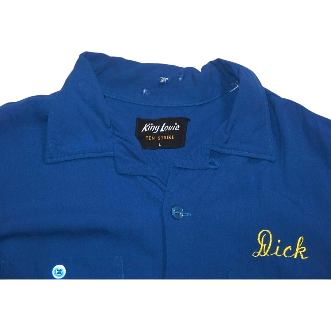 ▪️50s KING LOUIE ボーリングシャツ レーヨン ボックスシルエット