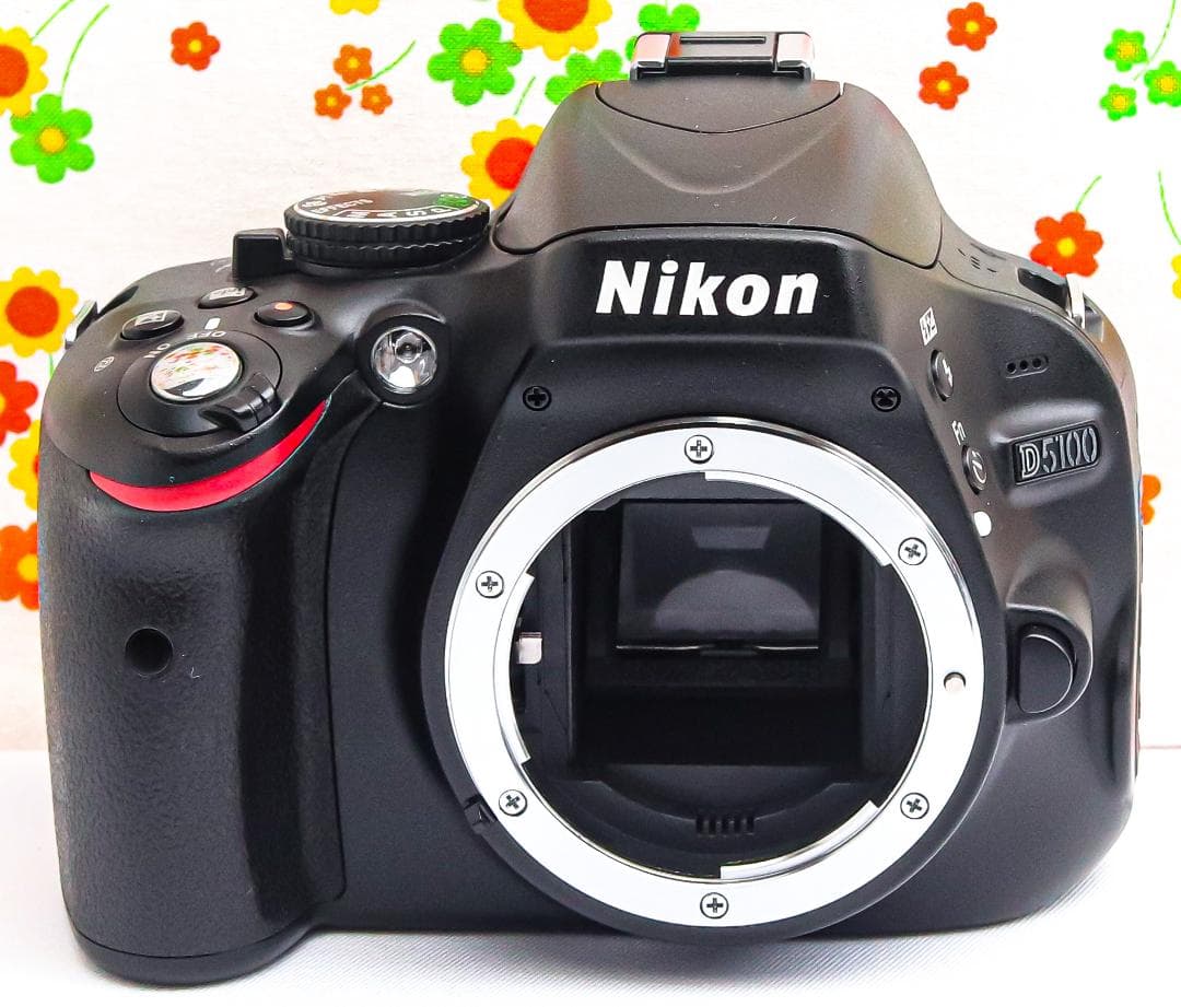 ニコン Nikon D5100☆スマホに送れる！☆一眼レフ☆ダブルレンズ！