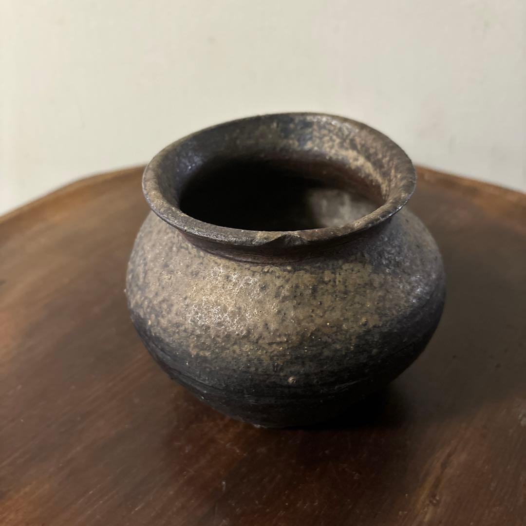 古備前小壺　鎌倉〜室町時代　骨董　花器アンティーク　検:秦秀雄　白洲正子 李朝