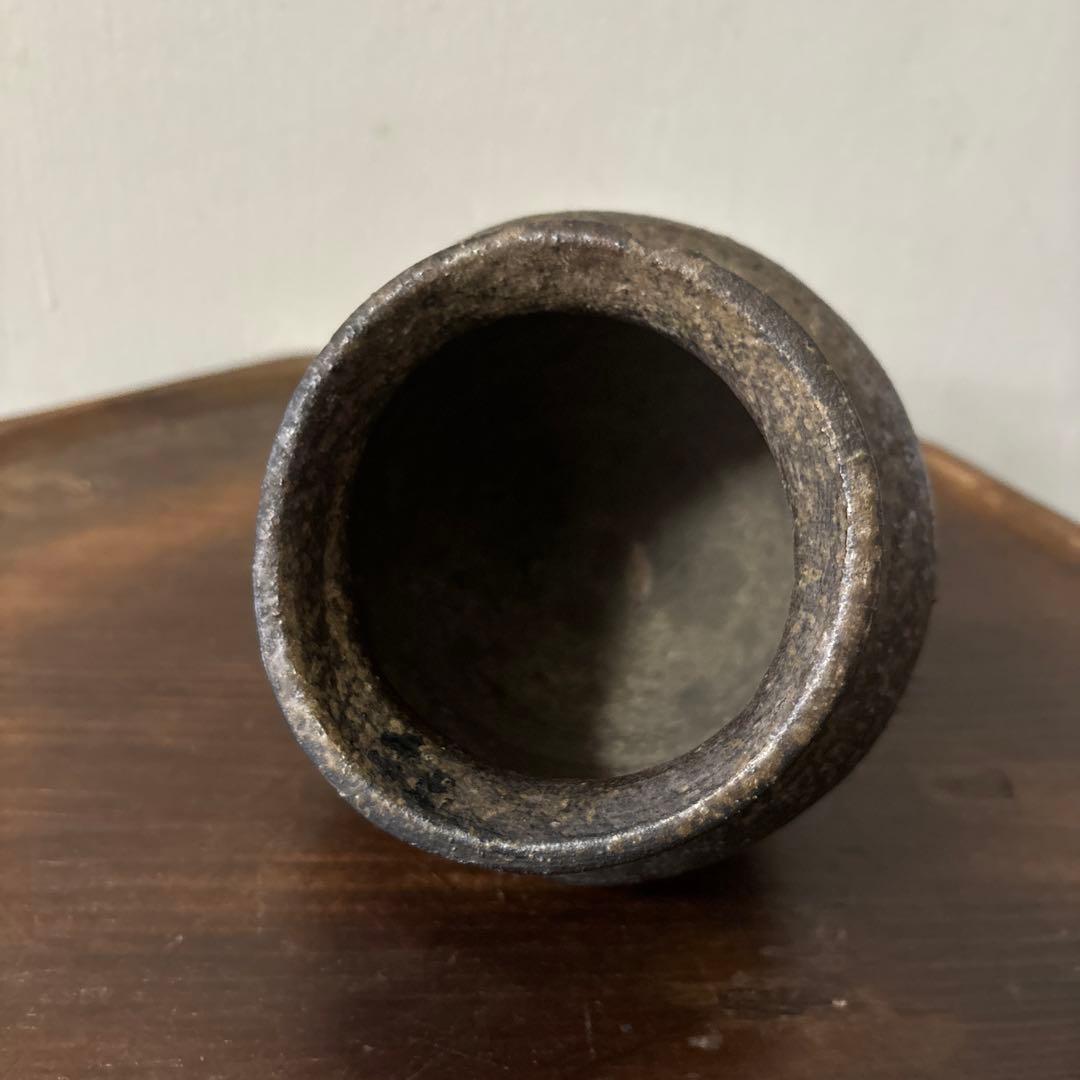 古備前小壺　鎌倉〜室町時代　骨董　花器アンティーク　検:秦秀雄　白洲正子 李朝