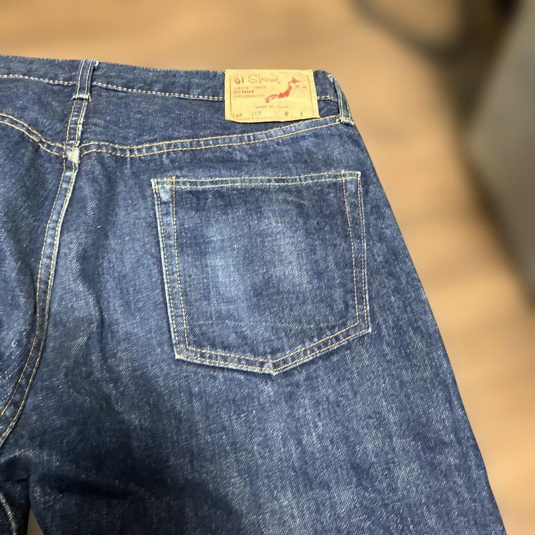 オアスロウ orslow 107 スリムフィットデニム　XL