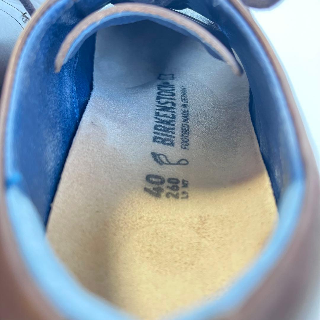 廃盤モデル✨ BIRKENSTOCK ダレン プレーントゥシューズ 26 茶