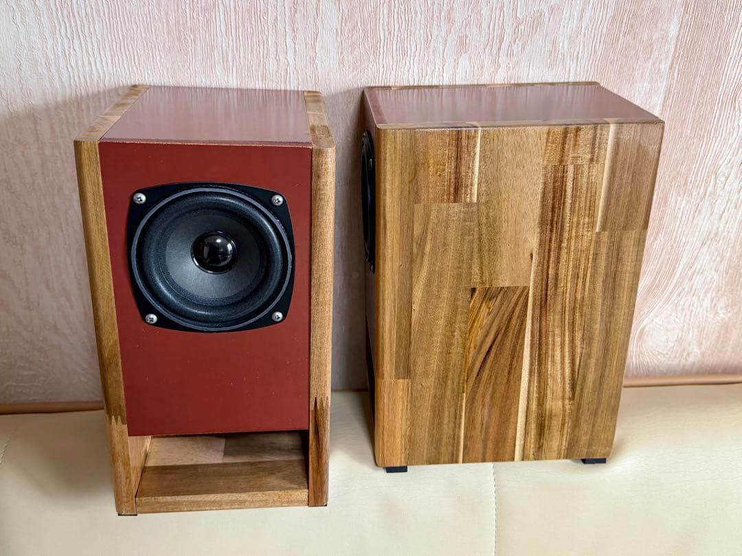 NFJ社P1000K互換10cmフルレンジ使用 バックロードホーンSP（ペア）