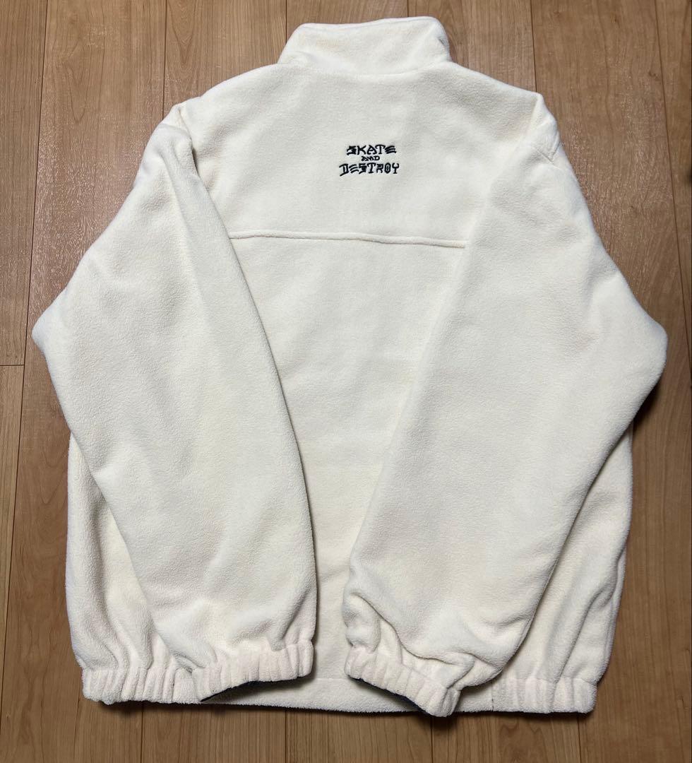 THRASHER ナイロン/フリース ジャケット リバーシブル