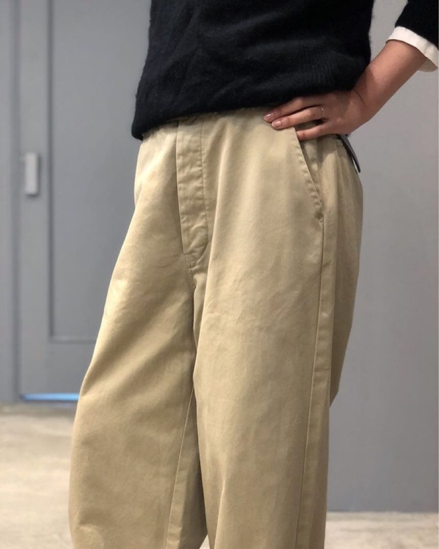 【PLEASE別注・チマラ】WAIST ADJUSTABLE TROUSER
