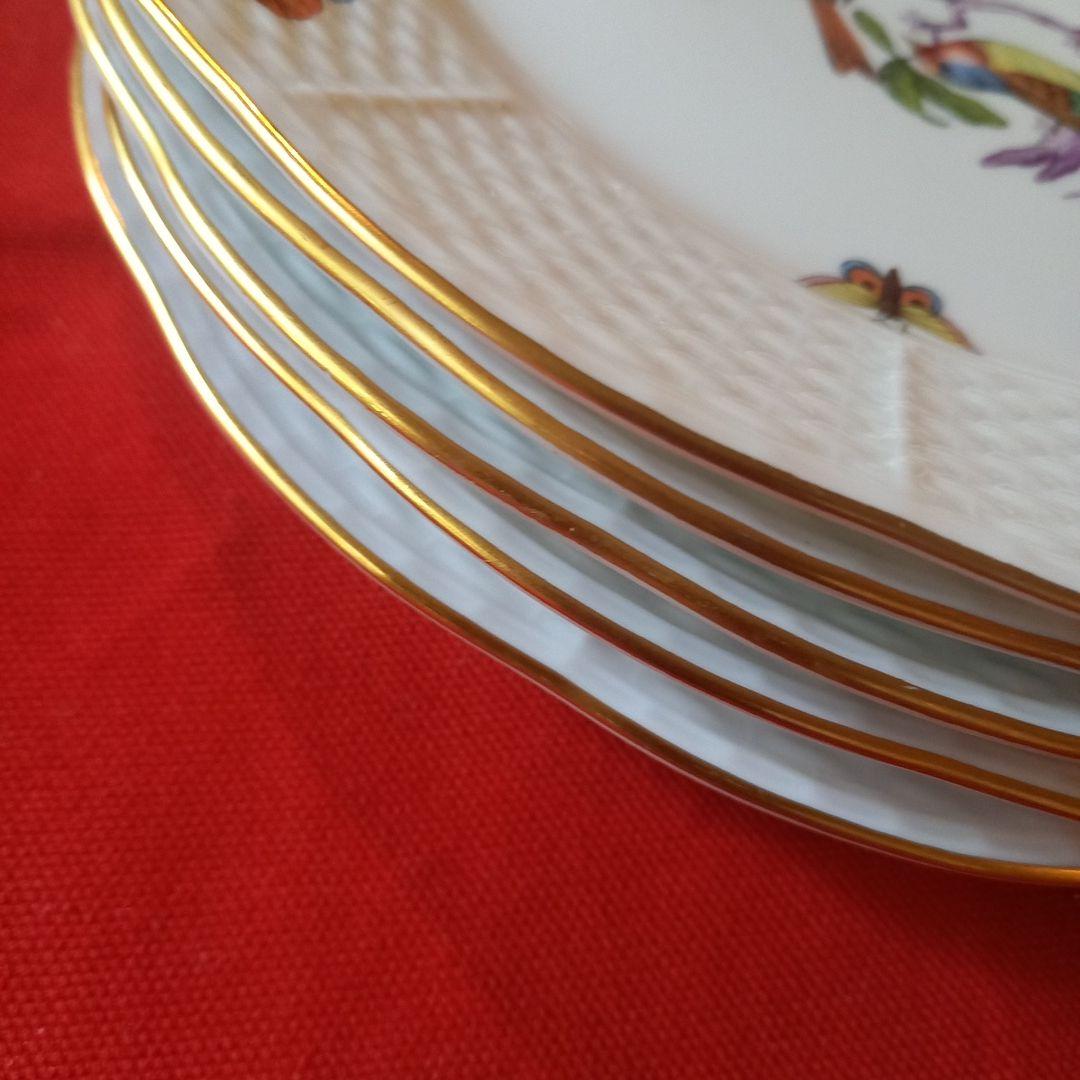 ヘレンドロスチャイルドバードディナー皿5枚セット