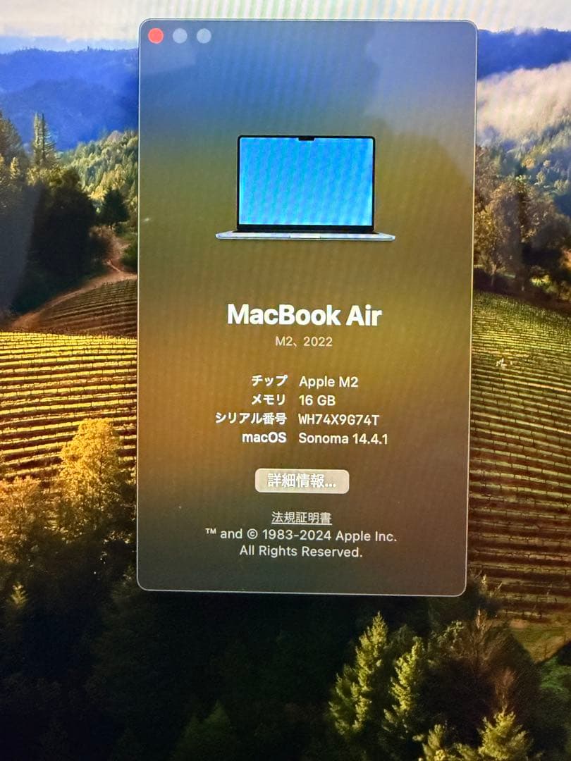 【MAPLE様】MacBook Air M2 13インチ｜16GB｜256GB