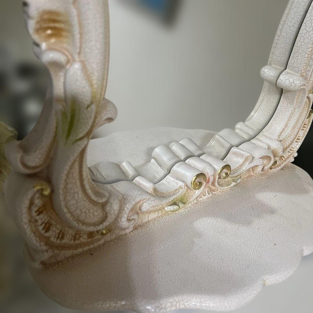 ロココ調　大型ミラー　鏡