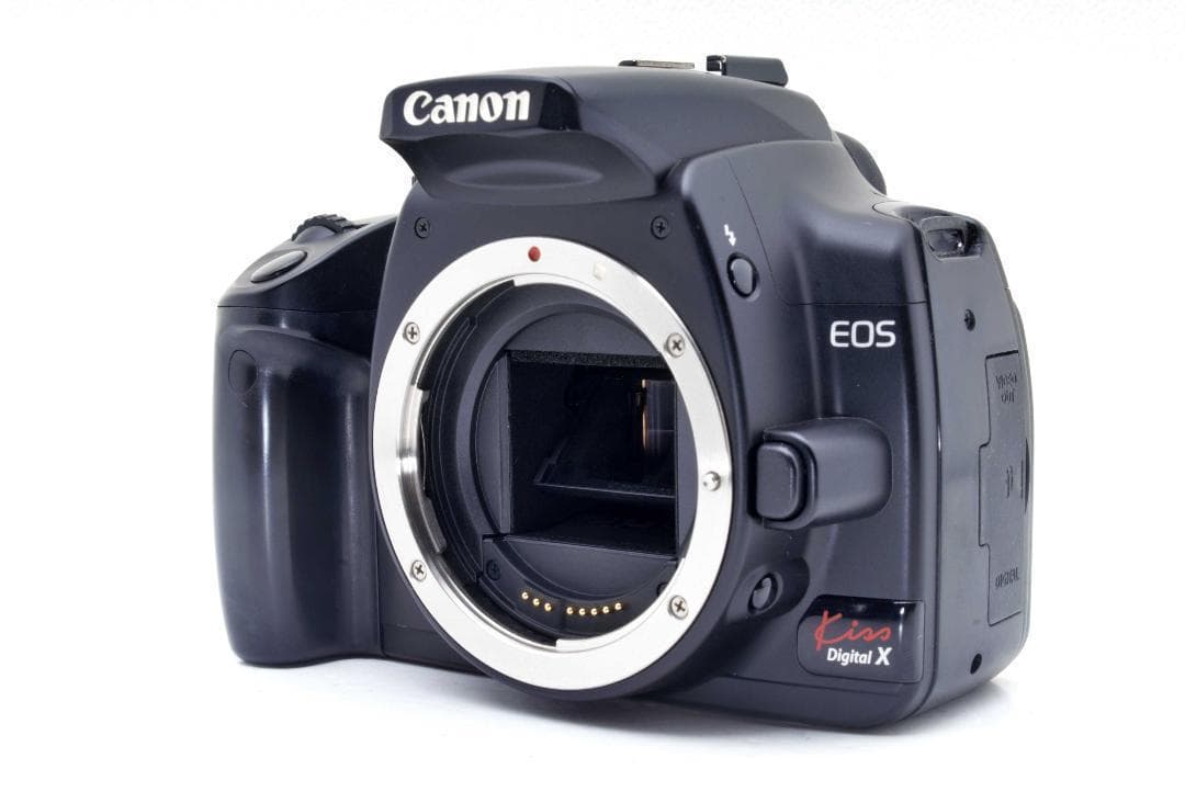 Canon EOS Kiss Digital X 初心者簡単　望遠レンズ 三脚付