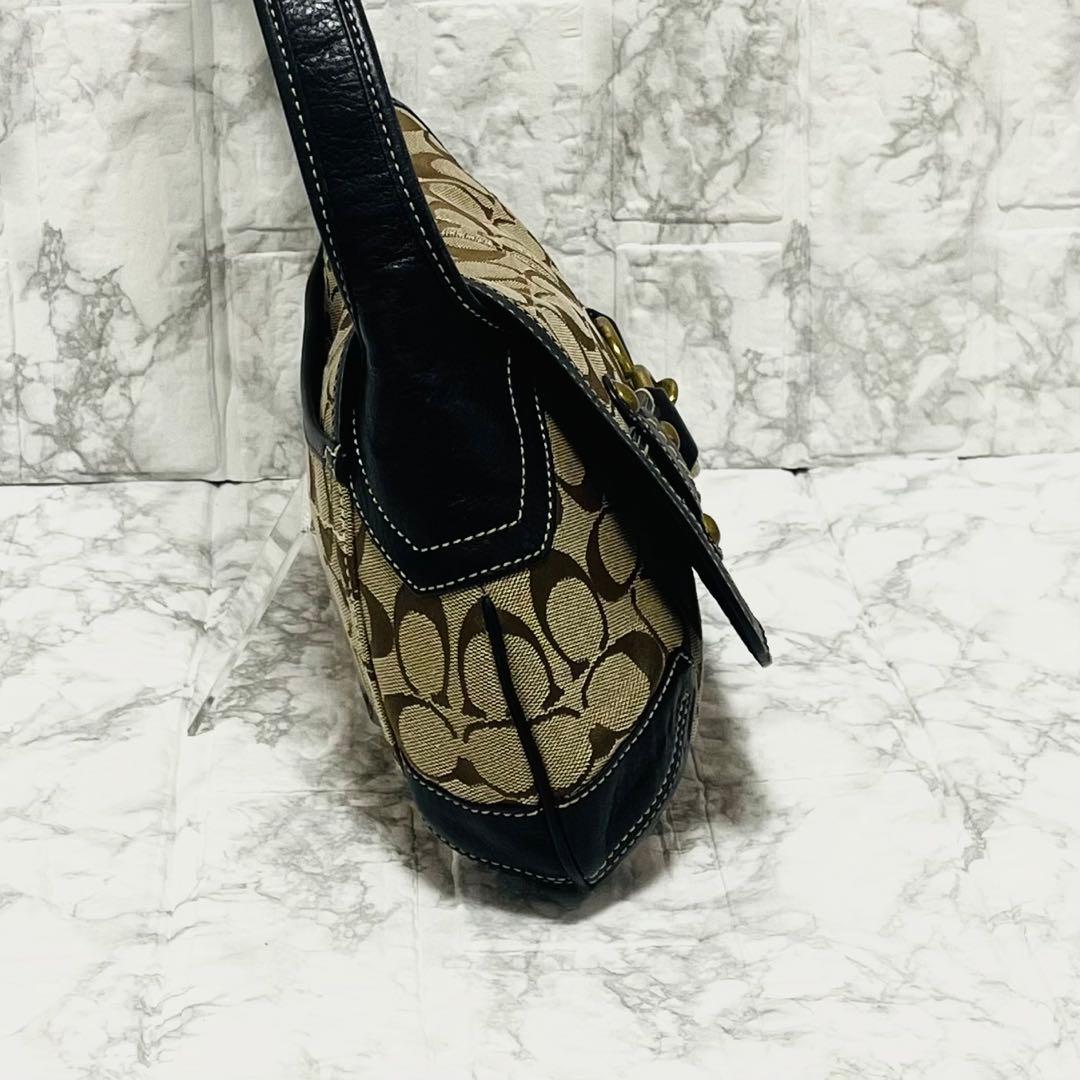 美品　COACH コーチ　レガシー　シグネチャー　ワンショルダー Y2K