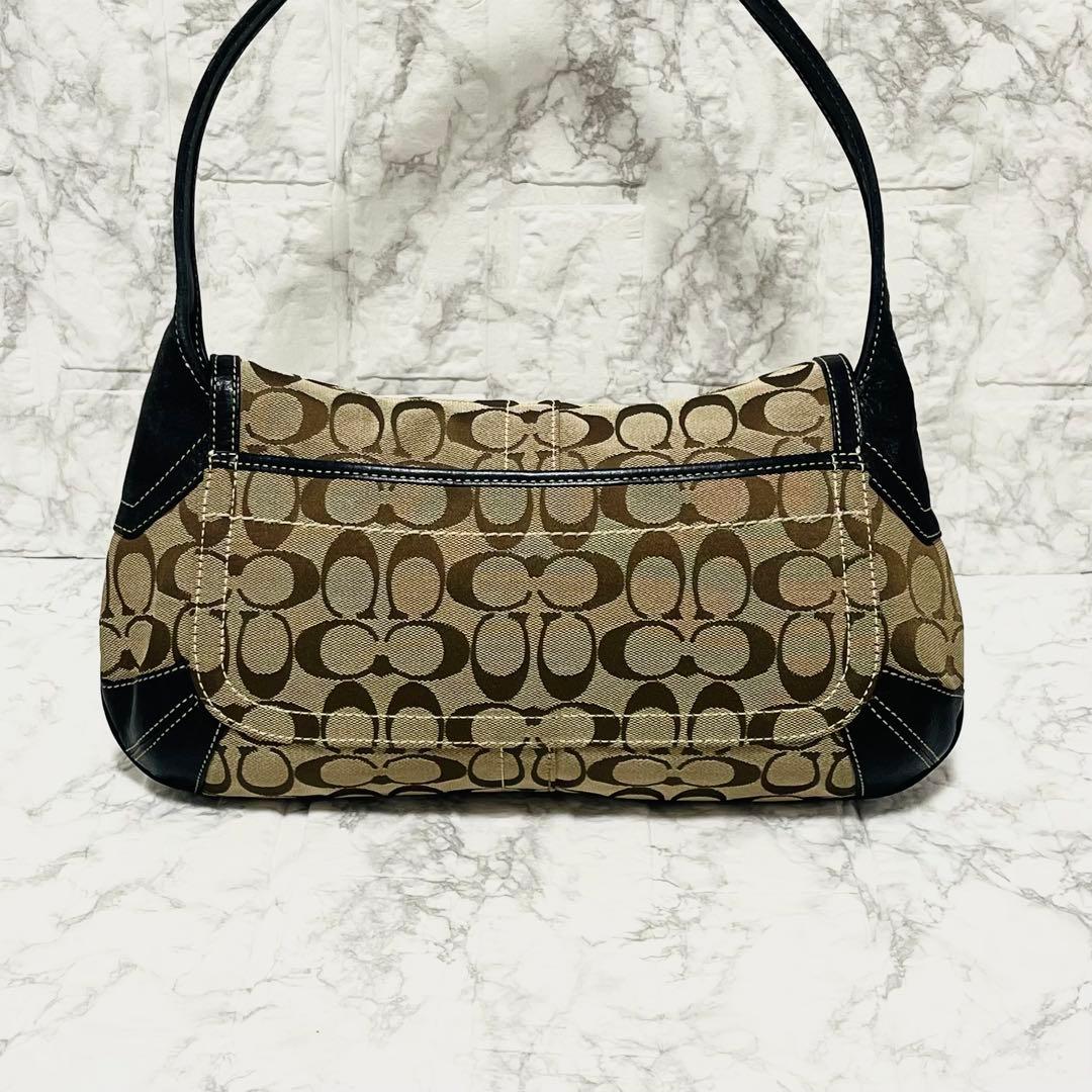 美品　COACH コーチ　レガシー　シグネチャー　ワンショルダー Y2K