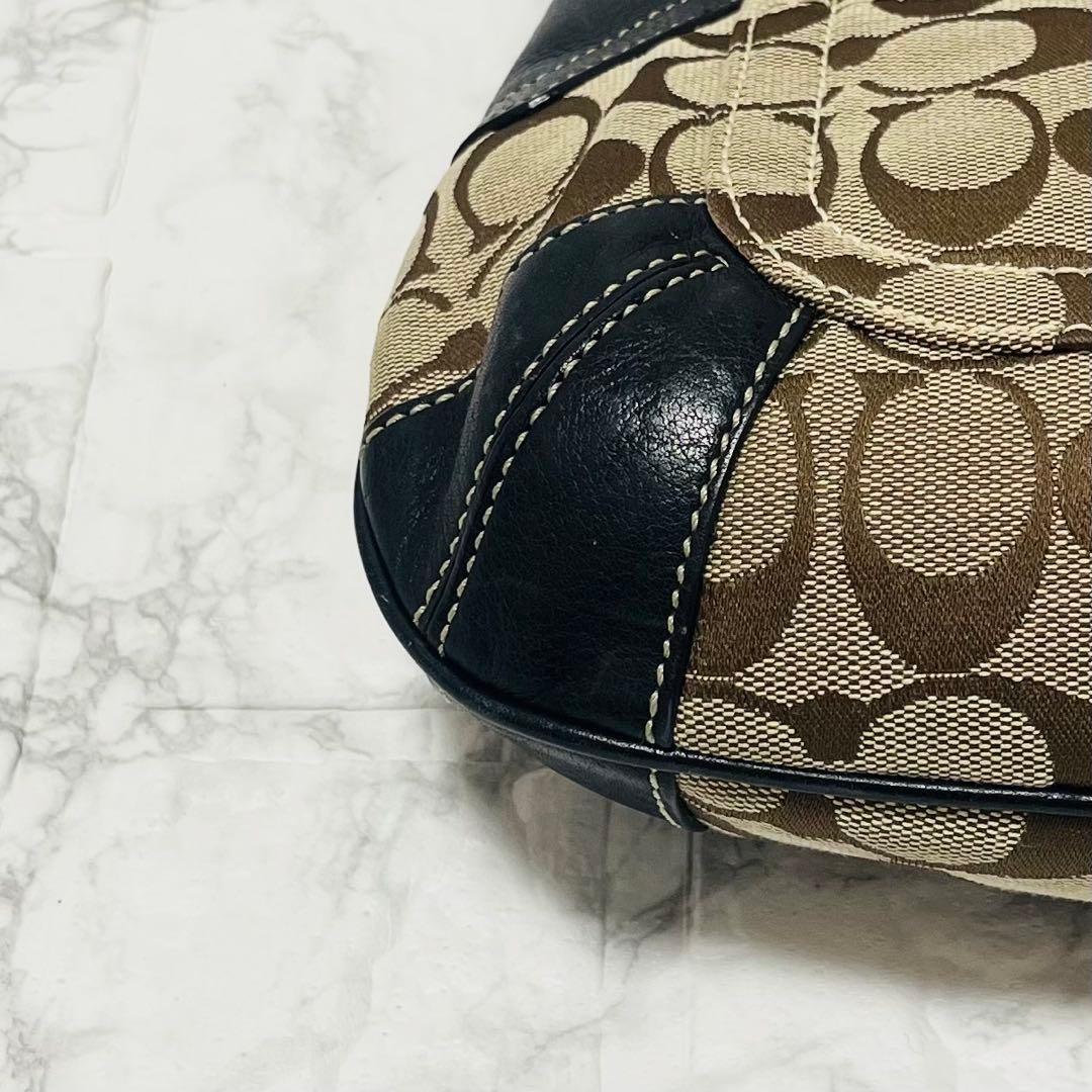 美品　COACH コーチ　レガシー　シグネチャー　ワンショルダー Y2K