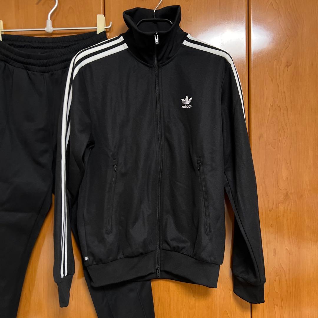 adidas ベッケンバウアー ブラック上下セット　M
