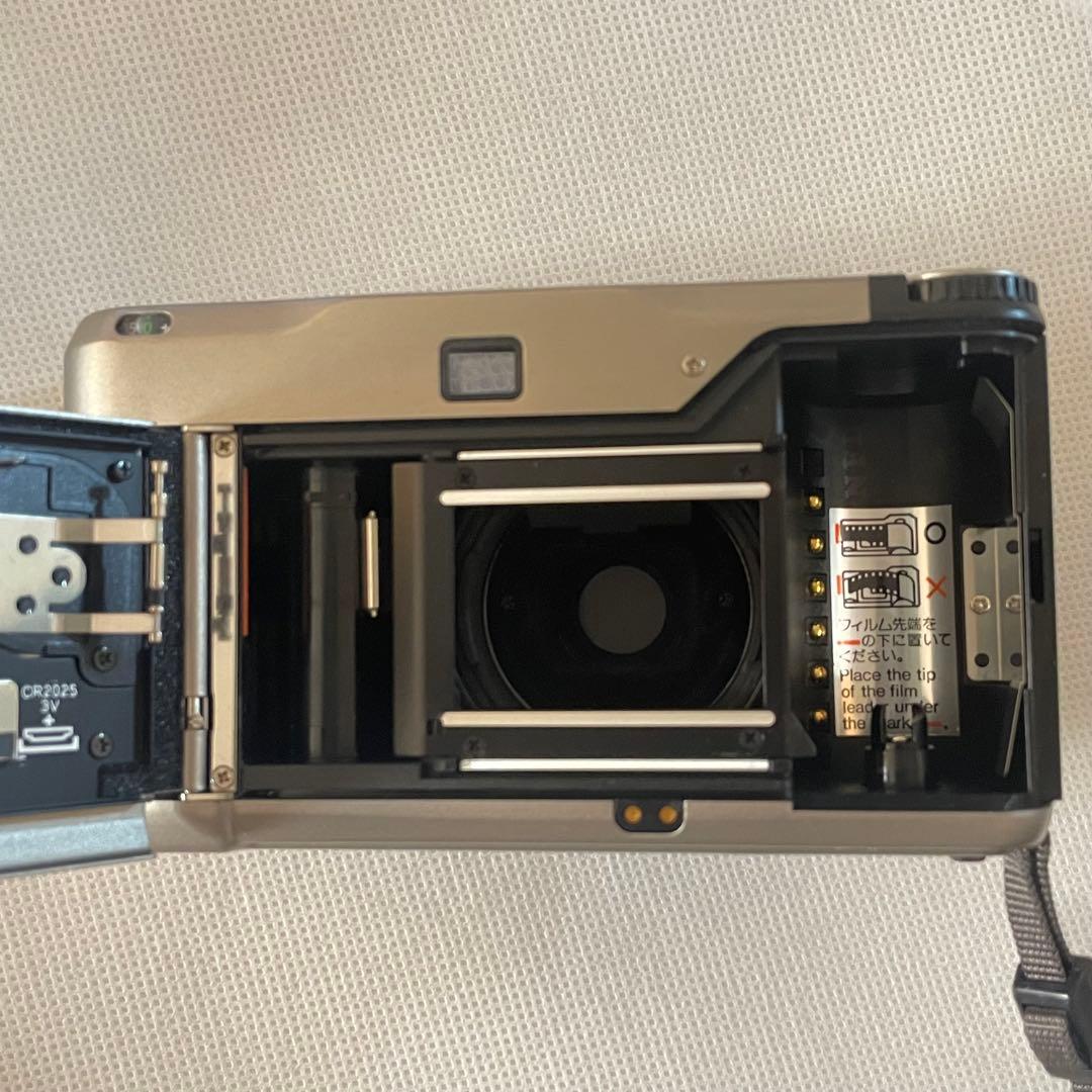 CONTAX T2 シルバー 作例あり 純正ストラップ付 高級フィルムカメラ