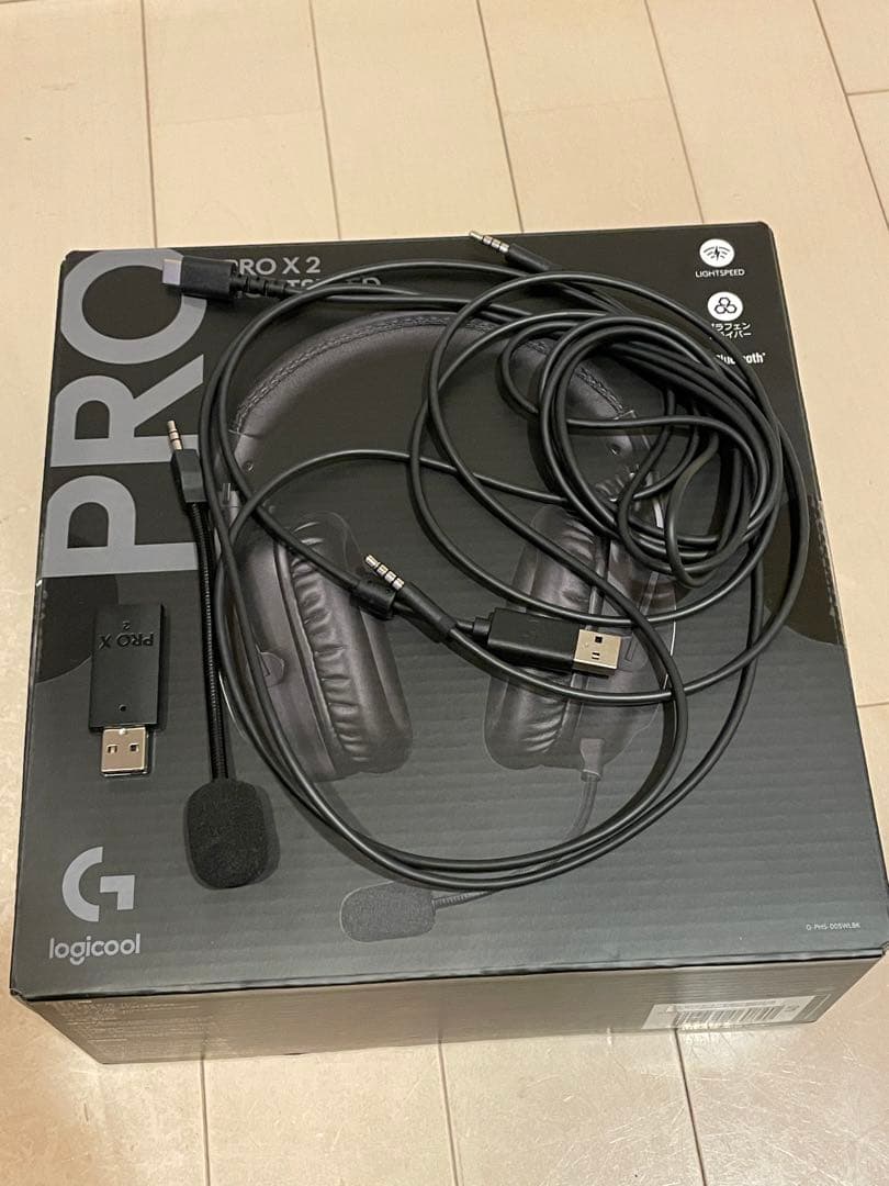 Logicool G PRO X2 LIGHTSPEEDワイヤレスヘッドセット