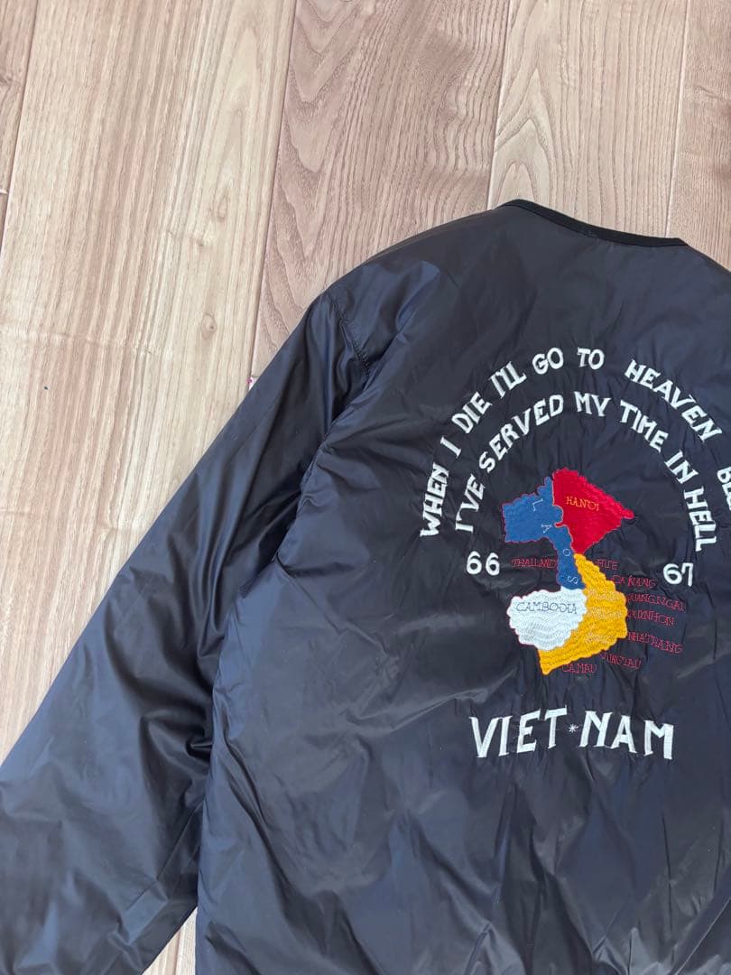 TAION ジャパンスペシャル リバーシブル ベトジャン ダウンジャケット