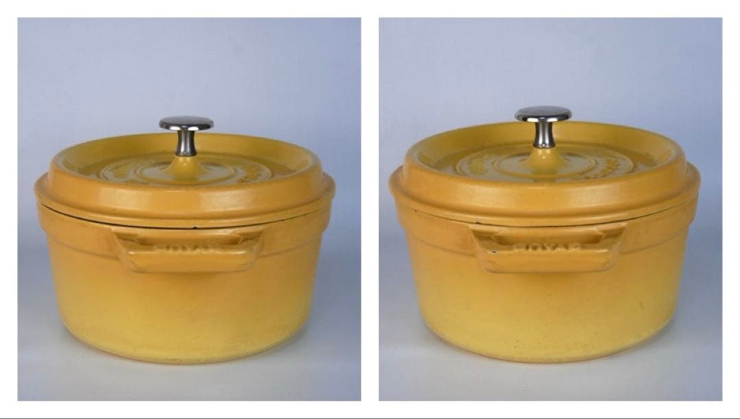 STAUB✨ストウブ ココットラウンド 20 シトロンレモン　希少廃盤カラー