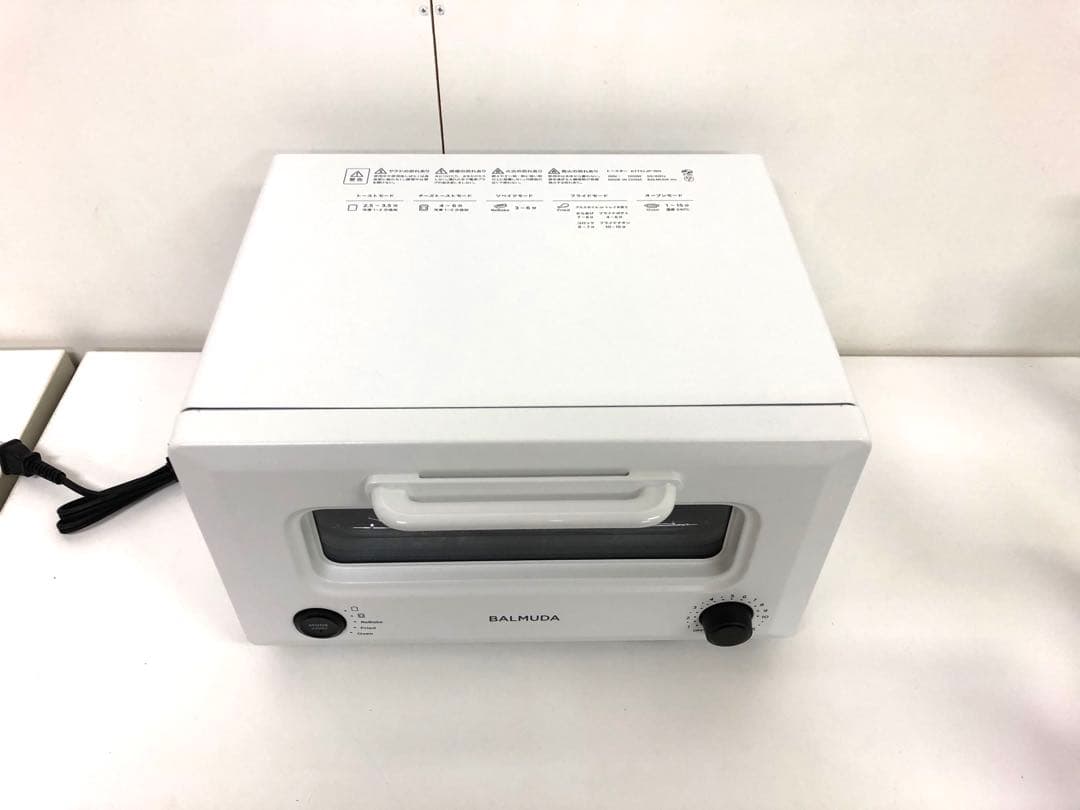 f861-9 BALMUDA バルミューダ　トースター　KTT01JP-WH