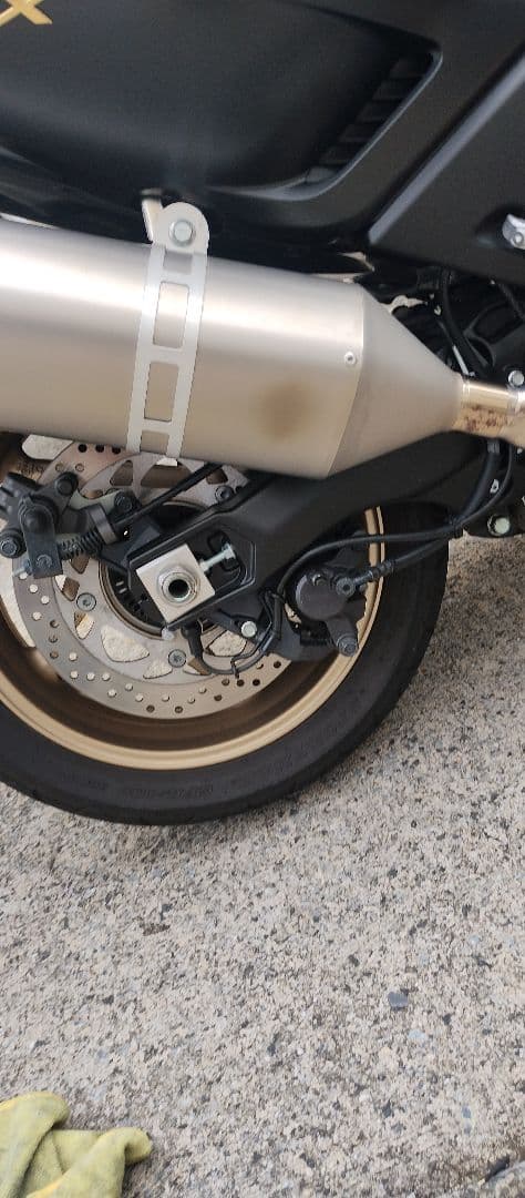 すき家Ｔ-MAX530SJ12J ＰＲＵＮＵＳマフラー　フルエキ