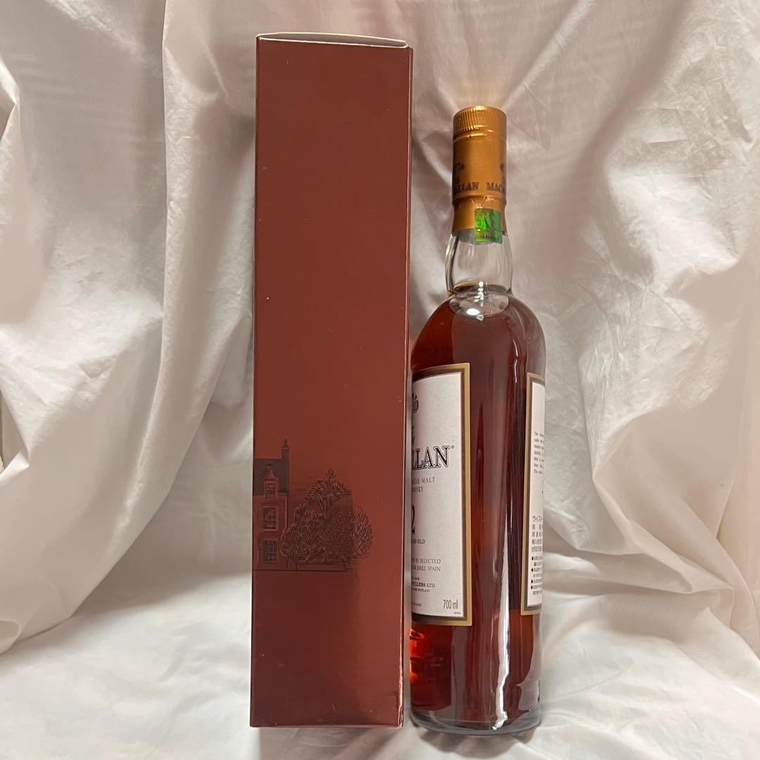 【旧ボトル】ザ・マッカラン 12年 シェリー オーク カスク 箱潰れあり