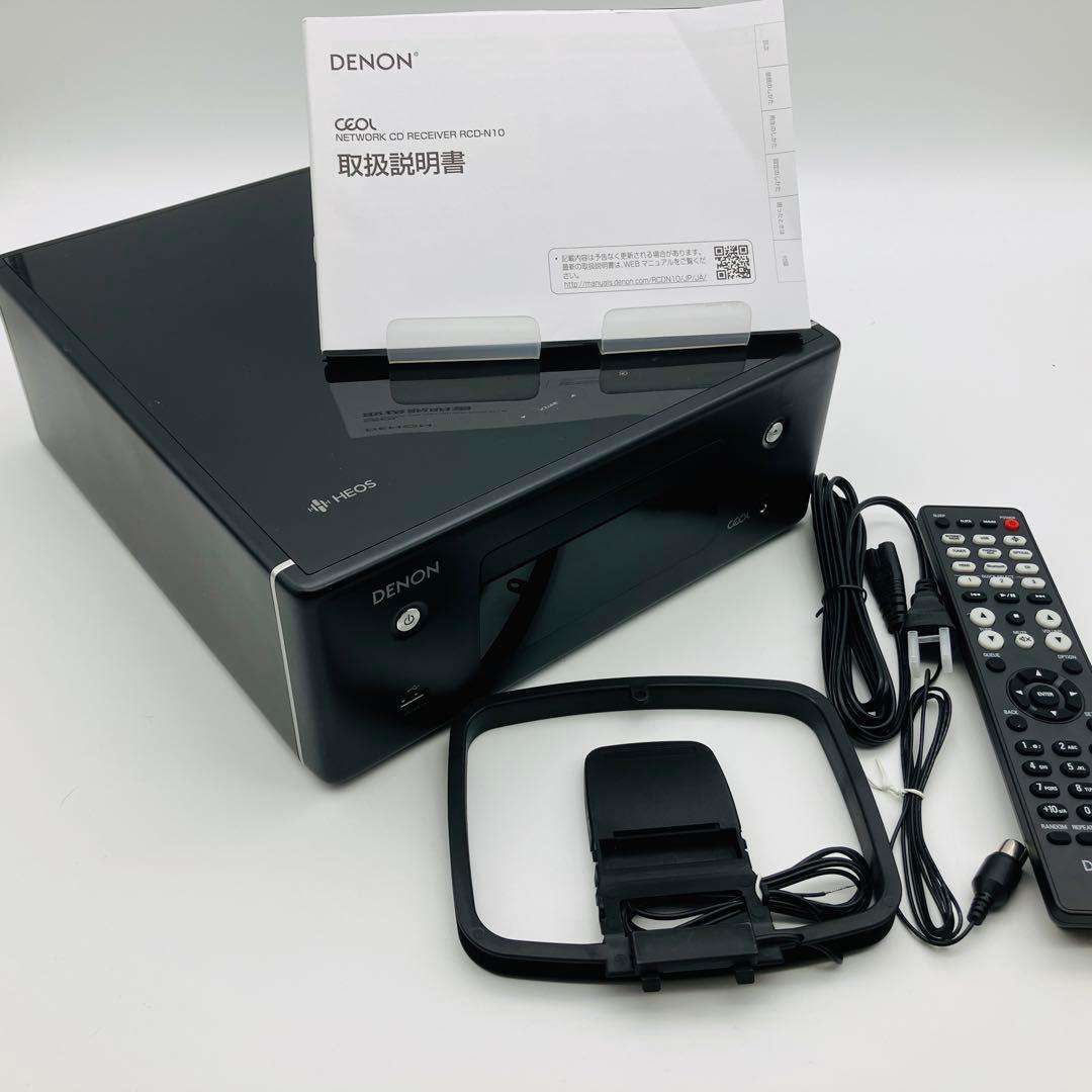 DENON デノン RCD-N10 ネットワークCDレシーバー ブラック