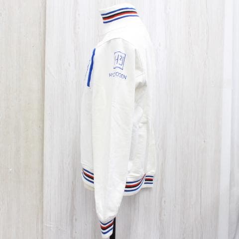 ◇レア HYDROGEN×FIAT Wジップスウェット ホワイト Mサイズ