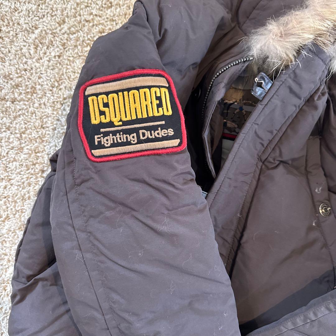 DSQUARED2 ダウンジャケット ダークブラウン