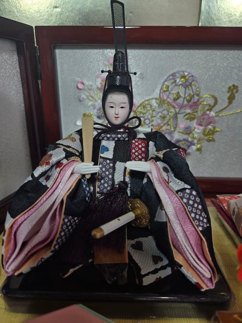 【一点限り】雛人形 収納飾り 　HS34