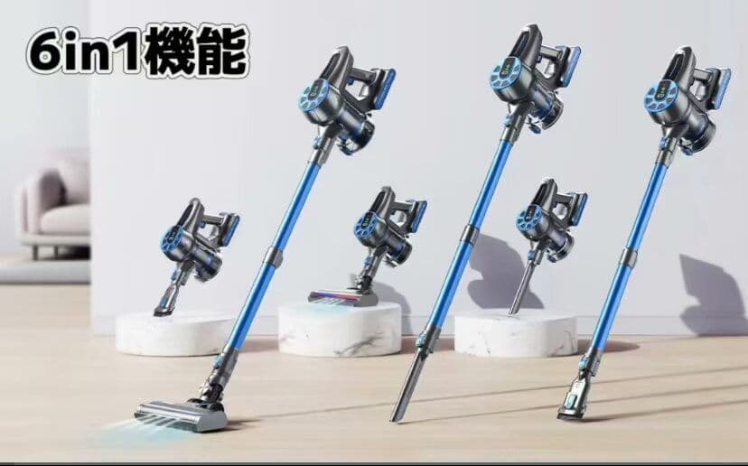 掃除機コードレス 充電式 取り外せる  低騒音 充電式 超軽量 掃車用 家庭用