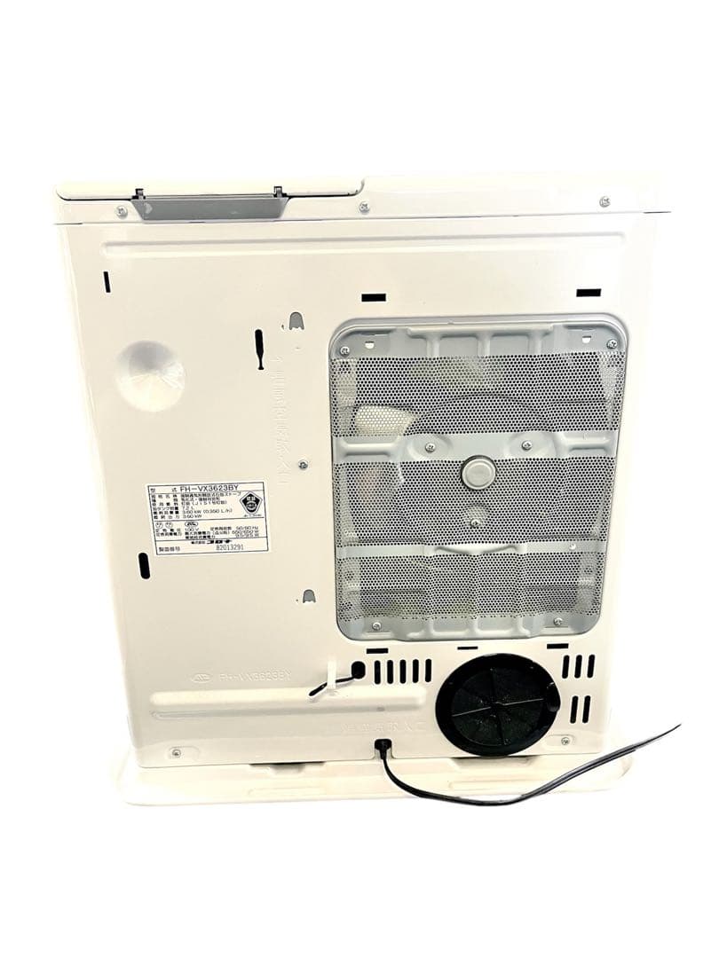 CORONA 石油ファンヒーター ホワイト 強制通気形開放式石油ストーブ