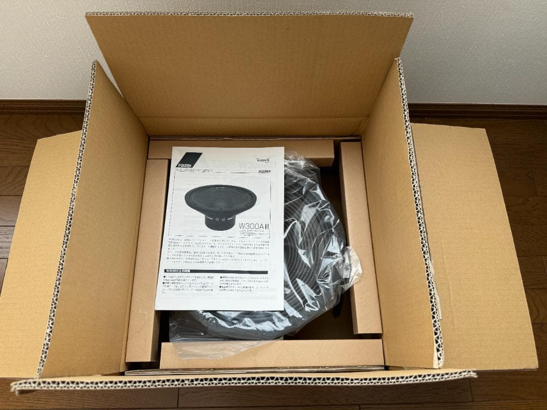 FOSTEX W300All 30cmウーファー ペア 未使用品