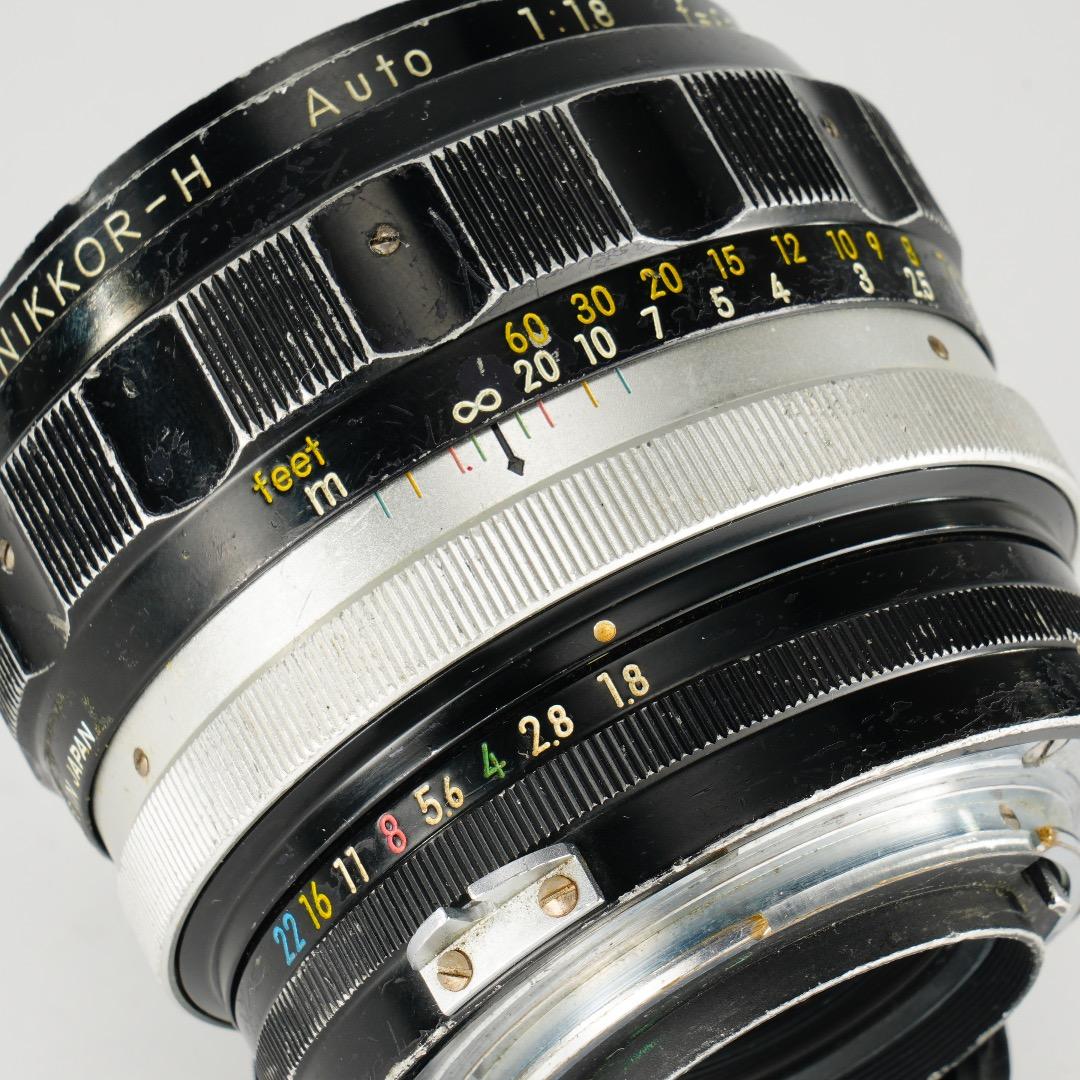【整備＆テスト済】Nikkor-H Auto 85mm F1.8 485