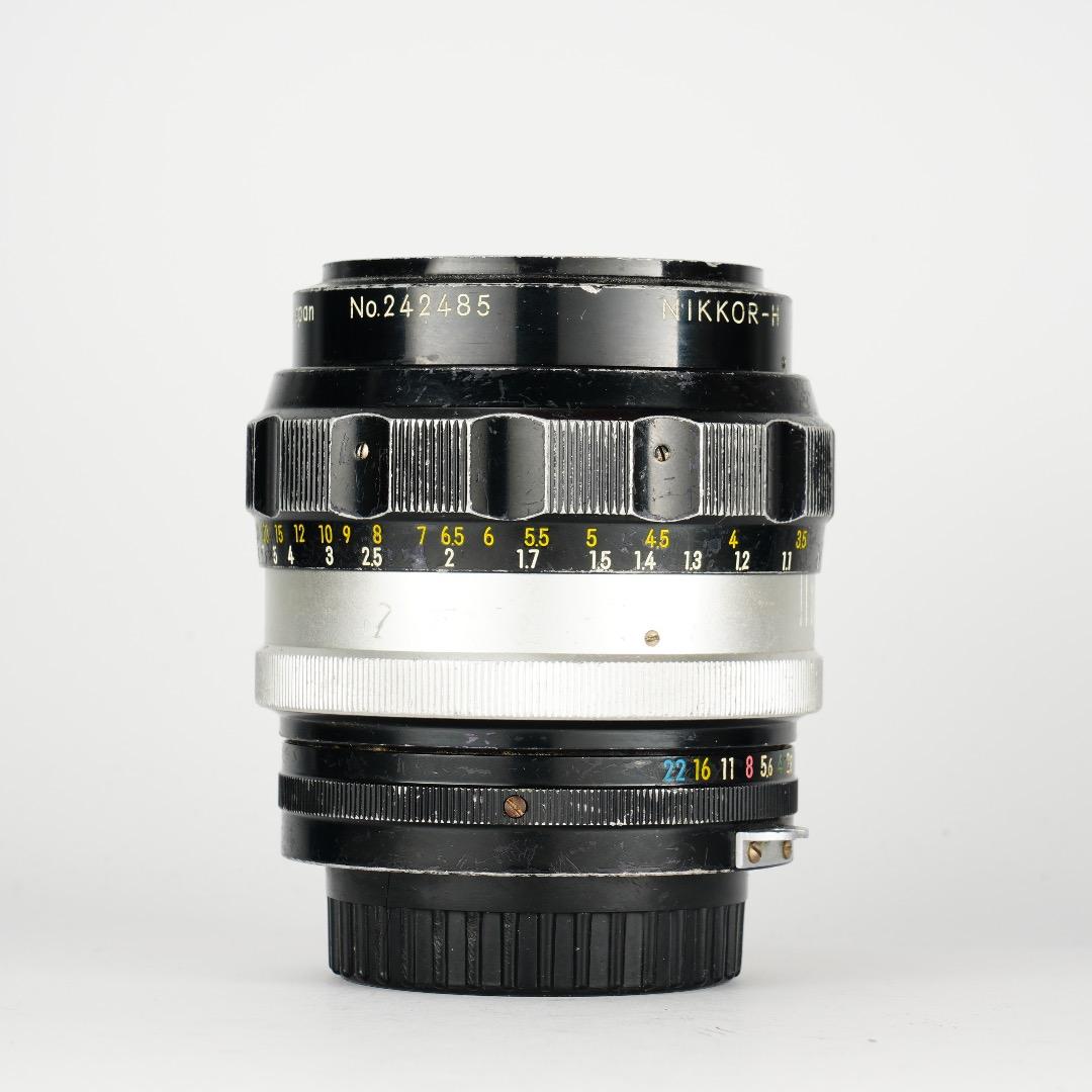 【整備＆テスト済】Nikkor-H Auto 85mm F1.8 485