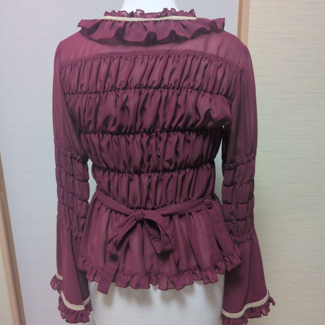 チェリー柄ロリータ服 5点セット　メタモルフォーゼ