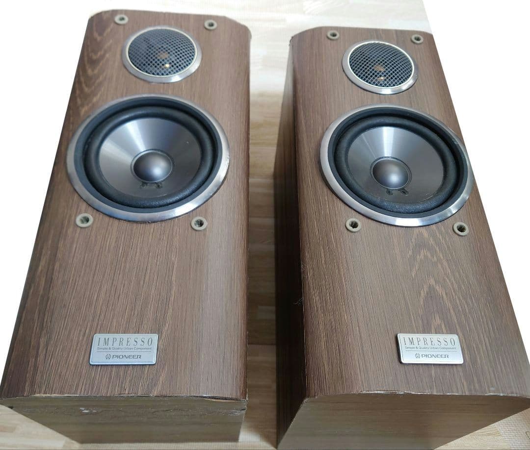 【レア】PIONEER　S-J7-Q 2ウェイ3スピーカー