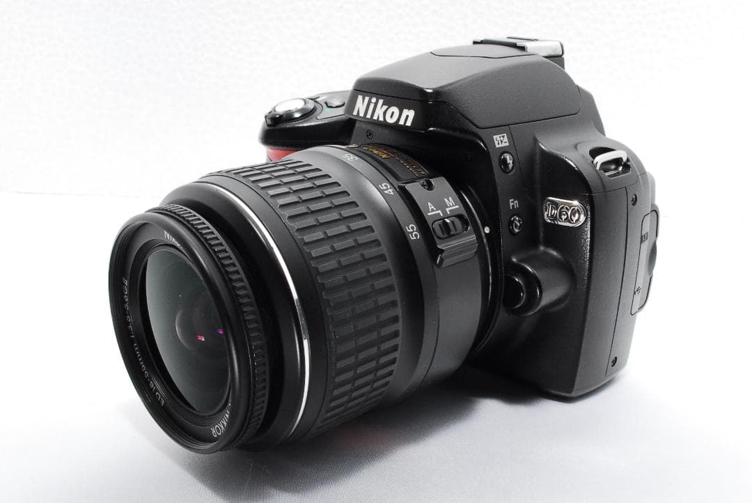 ❤️初心者歓迎❤️ Nikon D60 レンズセット 一眼レフカメラ スマホ転送