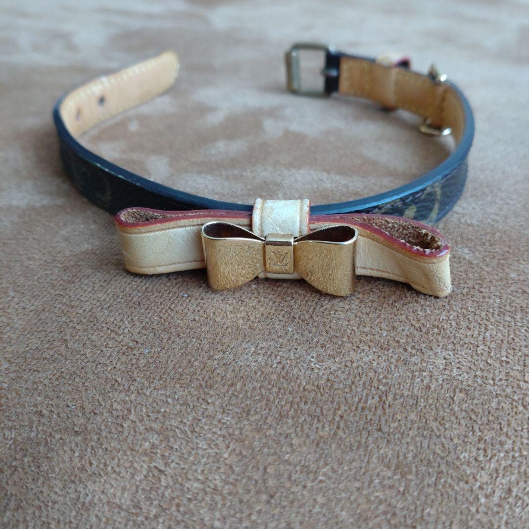 LOUISVUITTON　小型犬用首輪