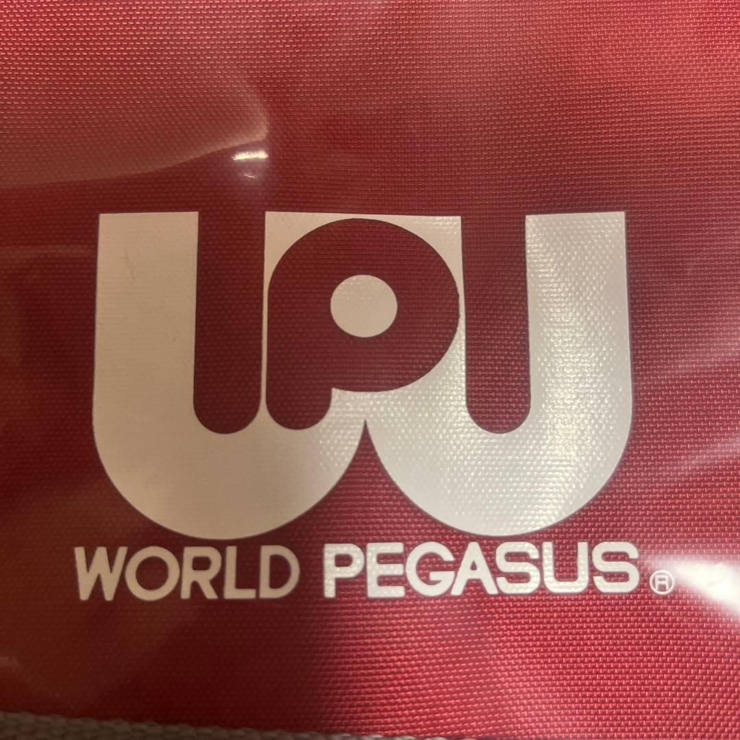 ワールドペガサス＊スクバ＊ワッペ旧型＊赤