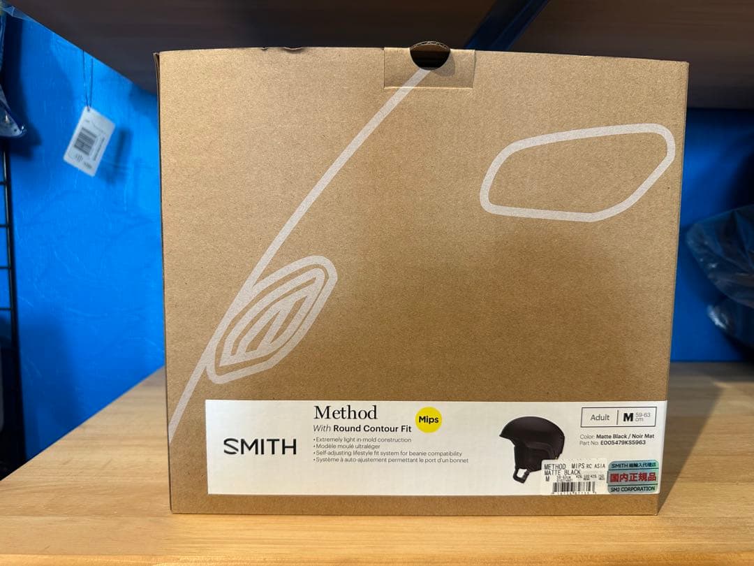 SMITH Method Mips Lサイズ ヘルメット マットブラック