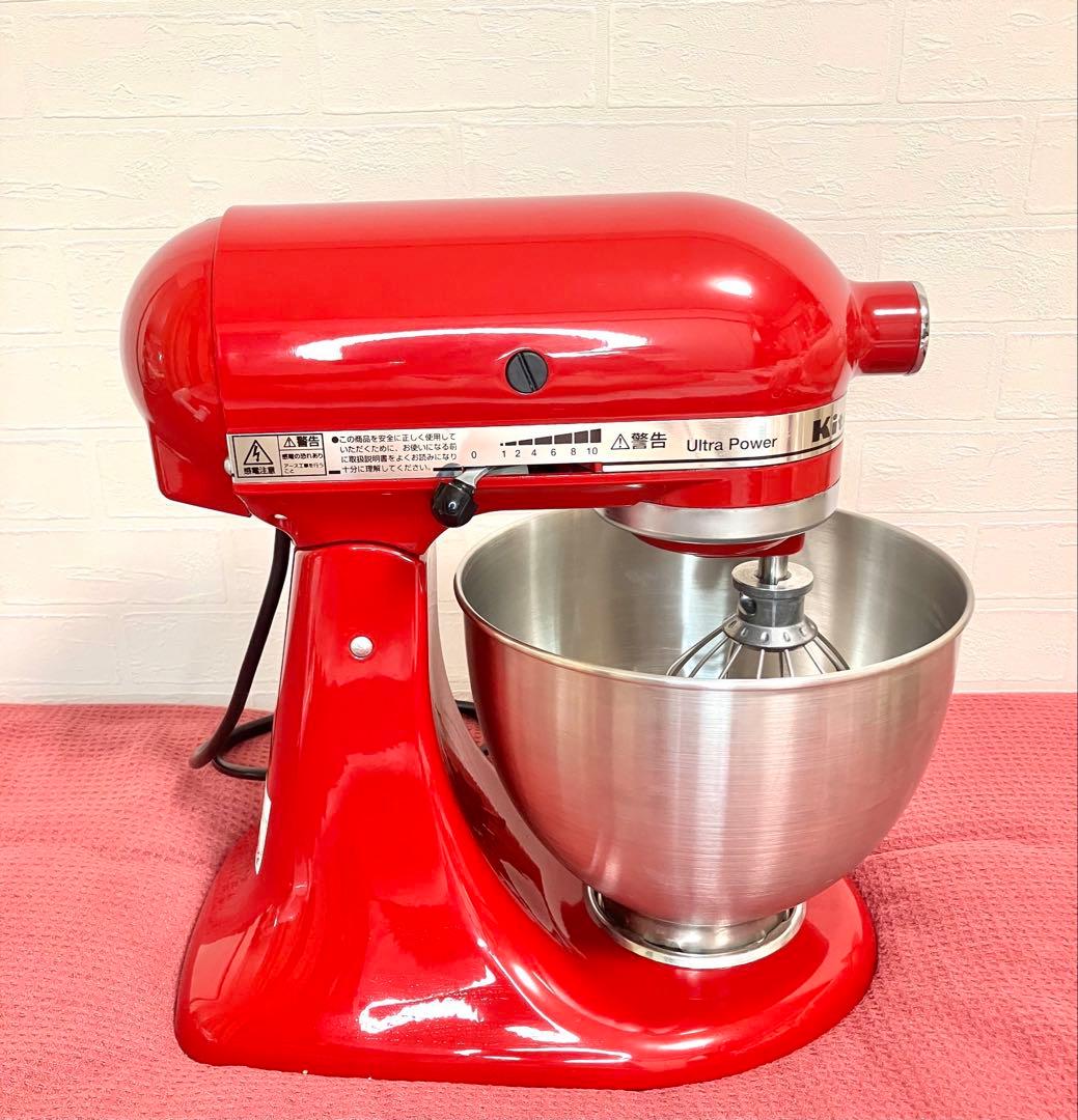 ✨2021年製✨ キッチンエイド 9KSM95ER 肉ミンチ装置付 動作確認済