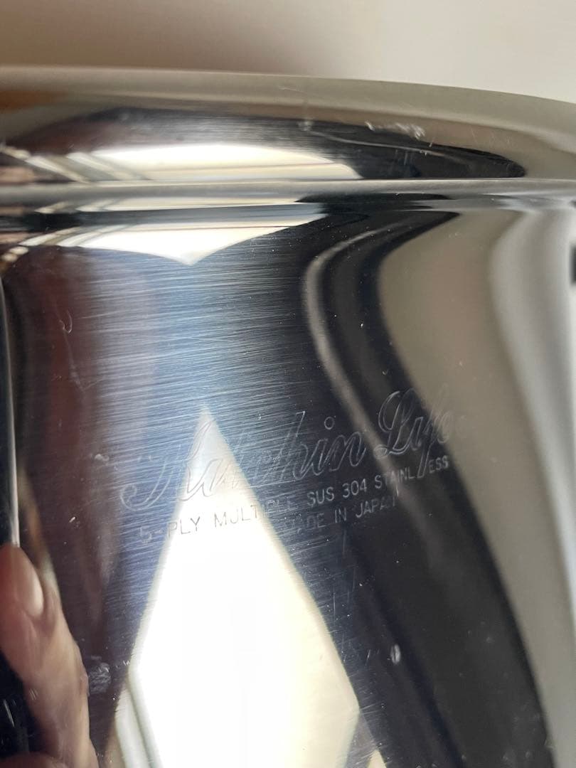  Queen その他　ステンレススチール 両手鍋 2点セット