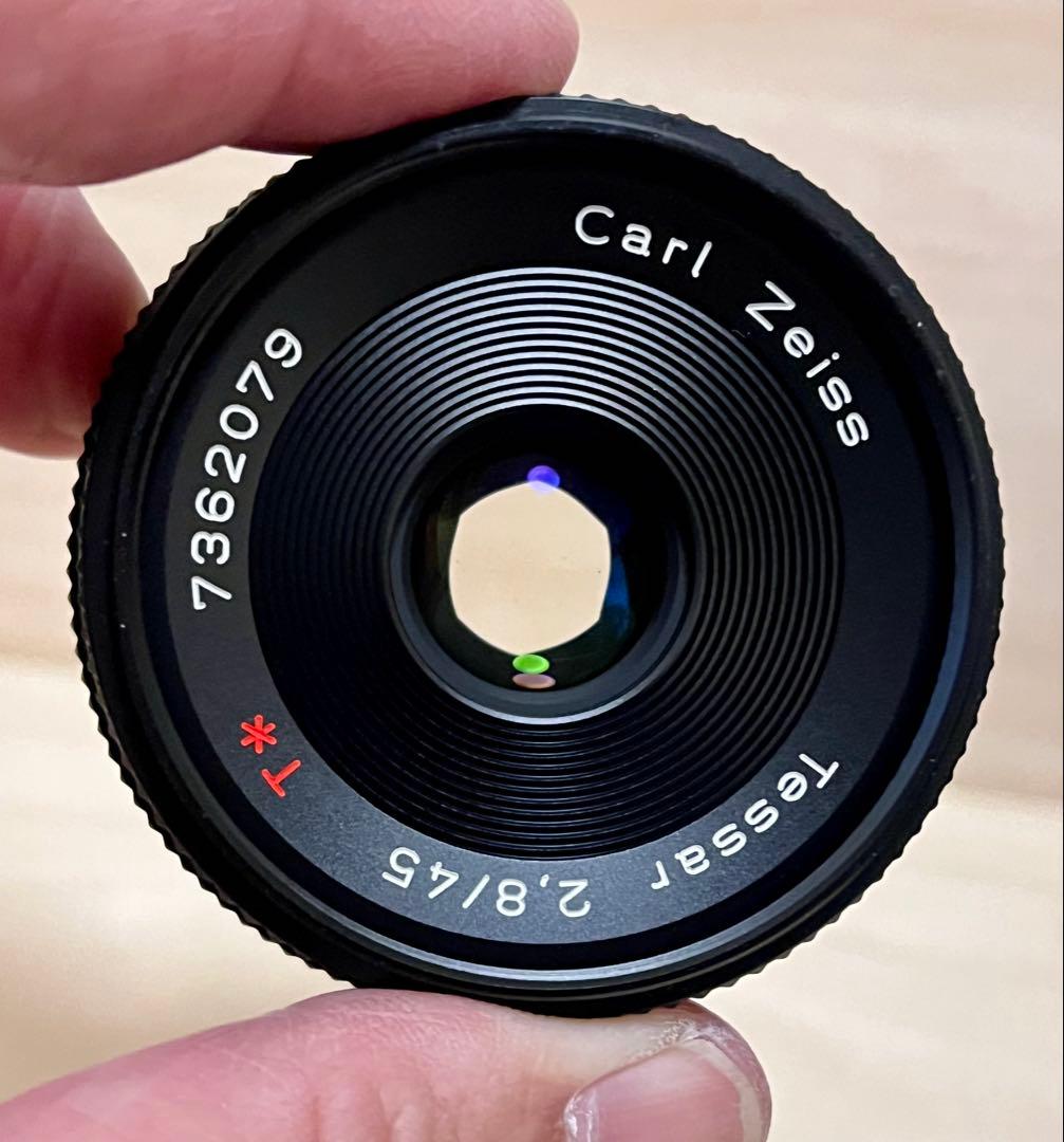 CONTAX 139 QUARTZ カメラ　レンズ45mm 135mm 2本