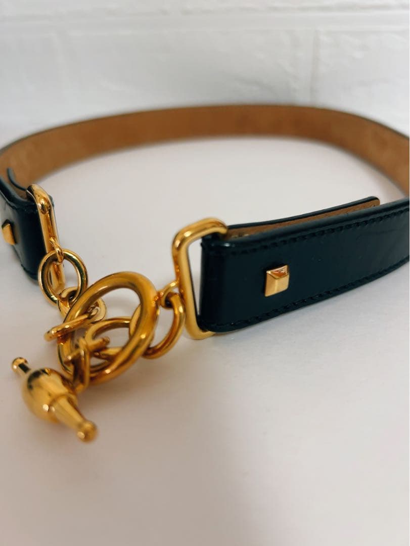 グッチ　GUCCI ベルト　ブラック　M