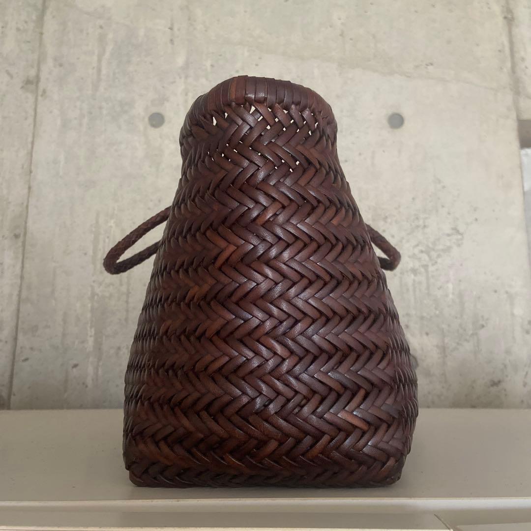 dragon ブラウン トートバッグ 革