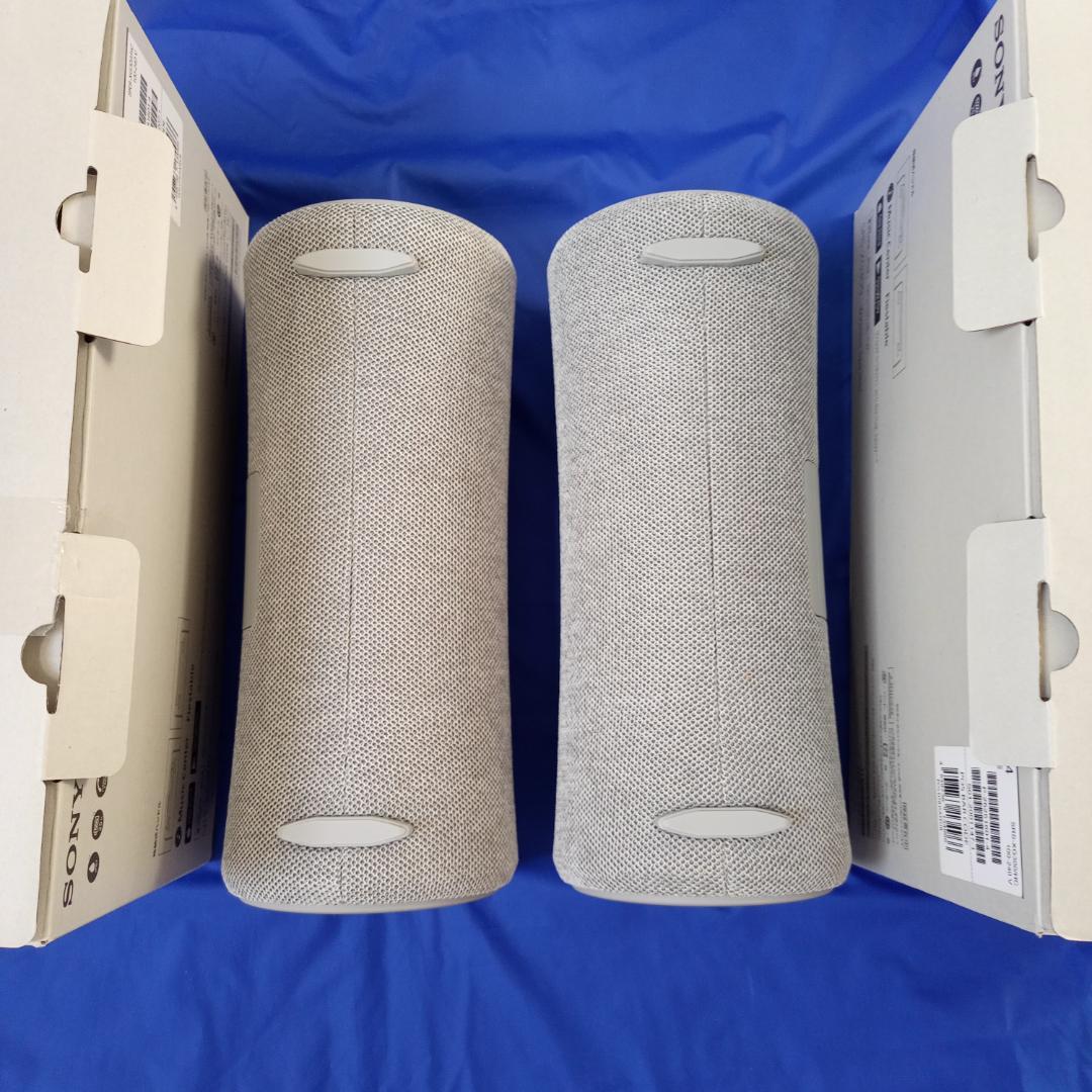 ソニー SRS-XG300 HC ライトグレー ワイヤレススピーカー 二台組