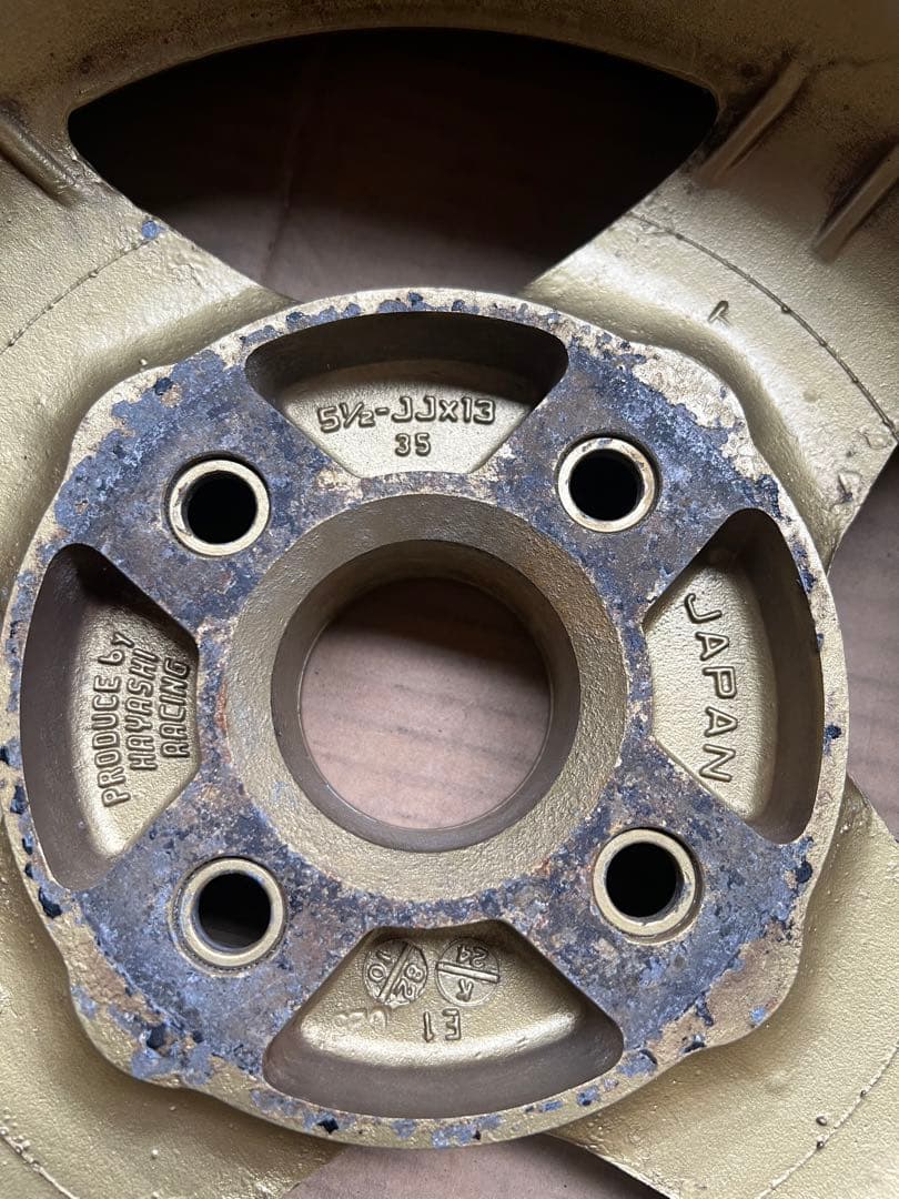 最終値下げ当時物PCD1004穴ハヤシレーシングタケチプロジェクト13インチ4本